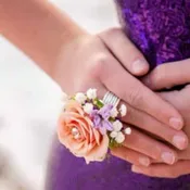 Pink Rose Ring Corsage