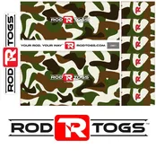 RodTogs™ Fishing Rod Wraps (Camo 1)