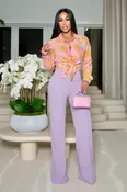 "Monica" High Waist Pants