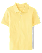 Boys Uniform Soft Pique Polo - Plus - White