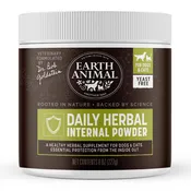 Earth Animal  Natural Flea & Tick Daily Internal Herbal Powder Supplement