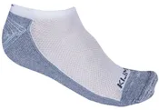 KLIM NO SHOW ANKLE SOCKS – White size LG (11-14)