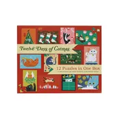12 Puzzles in One Box: Twelve Days of Catmas Advent Calendar