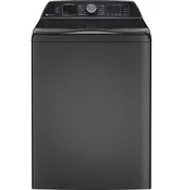 27.9" Ge Profile Energy Star 5.3 Cu. Ft. Capacity Washer With Smarter Wash Technology And Flexdispense - Diamond Gray