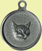 cat head i.d. tag