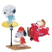 3D Crystal Puzzle Bundle: Snoopy Goes to Work