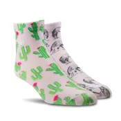 Ariat Horse Cactus Quarter Crew Ladies Socks - 2 pack