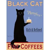 Black Cat Fine Coffees Limited Edition Print