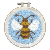 Bee Punch Needle Embroidery Kit