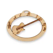 Bass Guitar Ornament | Personalized