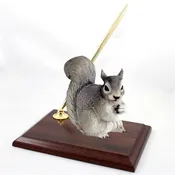 Gray Squirrel Pen Set