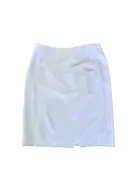 ARMANI Size 10 DUSTY LILAC WOOL BLEND SKIRT