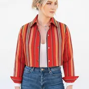 Cropped Serape Jacket