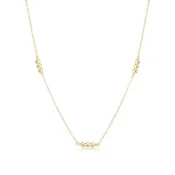 15" Choker Joy Simplicity Chain  Gold - Gold 3mm