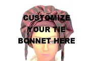 CUSTOMIZE YOUR SATIN TIE BONNET HERE