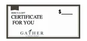 $25 Gift Certificate