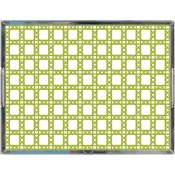 Acrylic Tray - Chippendale Green