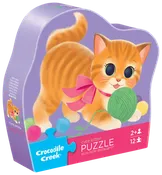 12-pc Shaped Box Puzzle/Kitten
