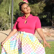 Keynote Blouse with Peter Pan Collar - Assorted Colors