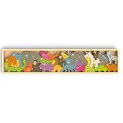 Animal Parade A to Z Puzzle & Playset