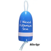 Decorative Hanging Maine Lobster Buoy - I Need Vitamin Sea - Choose Your Colors