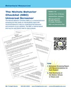 Nichols Behavior Checklist (NBC)