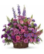 BASKET OF LOVELY LAVENDER