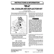 Genuine Grasshopper - Oil Cooler Air Deflector Kit - 606308