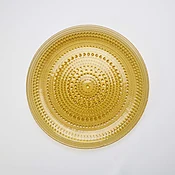 Amber Jupiter Glass Charger 13"