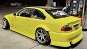 BMW E46 3 Series 2DR 4DR 1999-2005 ISB Style 1 Piece Polyurethane Rear Bumper