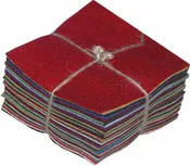 100% Wool Felt Homespun Charm Pack