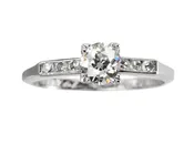 1940 0.50ct Platinum Ring