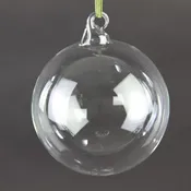100MM GLASS ORNA