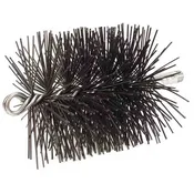 10" Round Medium-Duty (Poly) Chimney Brush 3/8" NPT - 34610