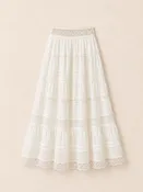 Arden Lace Tiered Skirt
