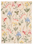 Meadow Floral Antique Off- White 5x7