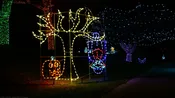 10′ Animated Dracula Scene Halloween Light Display