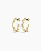 14K Gold Carter Hoops