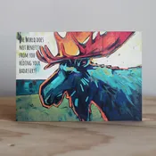 Beautifully Said Badassery Card