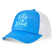 Kids LIG Vintage Wordmark Stacked Kids Trucker