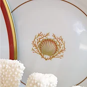 Shell Dinner plates