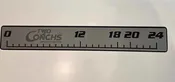 24in Fish Ruler - Two Conchs — Two Conchs Gear