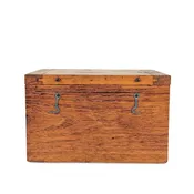 Vintage 1943 WWII US Navy Mark 79 Wood Telescope Case - "Bu. of Ord."