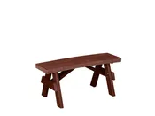 40″ Curved Garden Bench