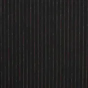 Black Rainbow Stripe Wool Coating