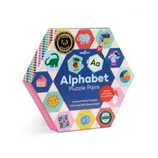 Alphabet Hexagon Puzzle Pairs