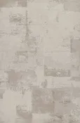 Abstract Ivory Area Rug, Vera 5' X 7'