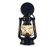 Rustic Lantern Wall Sconce Light - Small Rustic Model MUS101/ MUS102