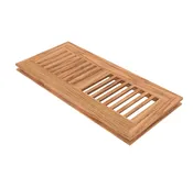 4 x 12 Unfinished Red Oak Flush Grill