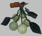 Alabaster Jade Cherry Cluster